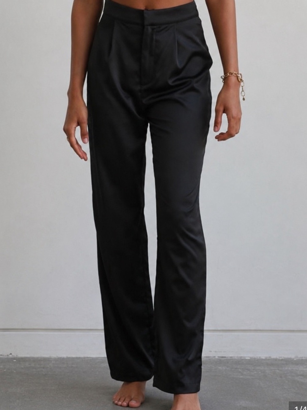 Satin pants
